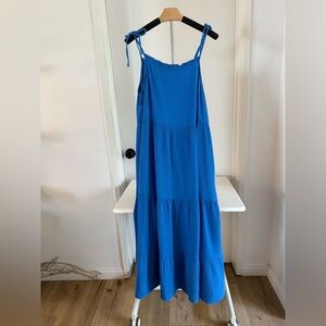 Rails Valeria Tiered Gauze Midi Dress